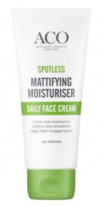 ACO APOTEKENS COMPOSITA SINCE 1939 SPOTLESS MATTIFYING MOISTURISER DAILY FACE CREAM