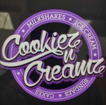 Cookiez N Creamz MILKSHAKES ICE CREAM SUNDAES CAKES