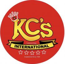 KC'S TRADEMARK REGD. INTERNATIONAL ESTABLISHED SINCE 1994