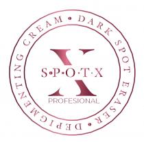 DEPIGMENTING CREAM DARK SPOT ERASER SPOTX PROFESIONAL