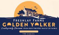 FRESHLAY FARMS GOLDEN YOLKER EXCLUSIVELY SOURCED FROM OUR TRUSTED FAMILY OF FARMS THE CLASSIC