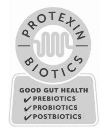 PROTEXIN BIOTICS GOOD GUT HEALTH PREBIOTICS PROBIOTICS POSTBIOTICS