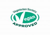 VEGETARIAN SOCIETY VEGAN APPROVED