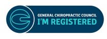 GENERAL CHIROPRACTIC COUNCIL I'M REGISTERED