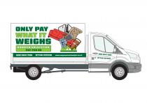 ONLY PAY WHAT IT WEIGHS RUBBISH COLLECTION PAY PER KG WWW.ONLYPAYWHATITWEIGHS.CO.UK