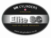 UK CYLINDERS UK MANUFACTURED ELITE SG YOUR HOT WATER SPECIALISTS WWW.UKCYLINDERS.CO.UK