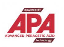 POWERED BY APA ADVANCED PERACETIC ACID TECHNOLOGY