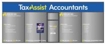 TAXASSIST ACCOUNTANTS A 01234 567 890 TAXASSIST.CO.UK/LOCALTOWN + BUSINESS ACCOUNTS & TAXATION TAX PLANNING PAYROLL BOOKKEEPING & VAT RETURNS COMPANY FORMATIONS ADVICE FOR GROWING BUSINESSES + WE CAN DO MORE FOR YOU + PERSONAL TAX RETURNS TAX PLANNI