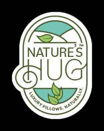 Nature's Hug Luxury Pillows, Naturally.