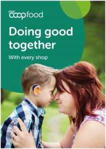 YOUR COOP FOOD DOING GOOD TOGETHER WITH EVERY SHOP