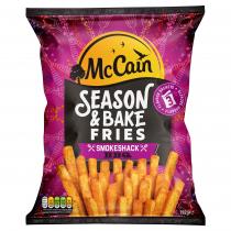 MCCAIN SEASON & BAKE FRIES SMOKESHACK BBQ