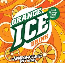 BEST ORANGE TASTE EVER* ORANGE ICE DRINK SPARKINGLING SOFT DRINK