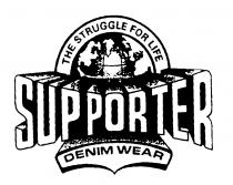 THE STRUGGLE FOR LIFE SUPPORTER DENIM WEAR