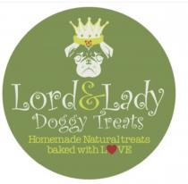 DC LORD & LADY DOGGY TREATS HOMEMADE NATURALTREATS BAKED WITH L OVE