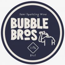 SEMI SPARKLING WINE BUBBLE BROS 11% BRUT