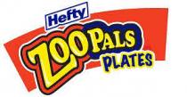 Hefty ZOOPALS PLATES