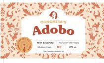 CONCHITA'S ADOBO WITH LOVE RICH & EARTHY 100-YEAR-OLD RECIPE MEDIUM HEAT 275 ML THE CONCHITA BRAND LTD