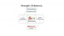 STRENGTH IIN BALANCE COMPULSORY BIOLOGICAL HEALTH HUMAN CONNECTIVITY SPARK EFFECTIVENESS DIGITAL CONNECTIVITY EFFICIENCY DEVICE