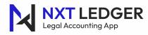 NXT LEDGER LEGAL ACCOUNTING APP