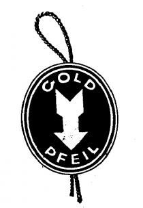 GOLD PFEIL