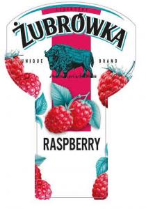 ŻUBRÓWKA UNIQUE BRAND RASPBERRY