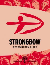 STRONGBOW R STRAWBERRY CIDER UNBEATABLE REFRESHMENT