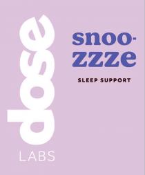 dose LABS snoo-ZZZe SLEEP SUPPORT