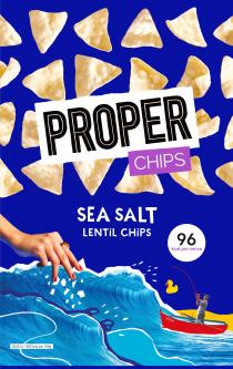 PROPER CHIPS SEA SALT LENTİL CHIPS