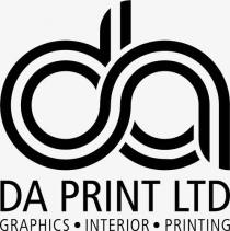 da DA PRINT LTD GRAPHICS . INTERIOR . PRINTING