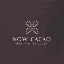 NOW CACAO DROP INTO THE MOMENT