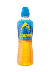 ENHANCES HYDRATION FUELS PERFORMANCE Lucozade SPORT ORANGE