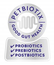 PETBIOTIX GOOD GUT HEALTH PROBIOTICS PREBIOTICS POSTBIOTICS