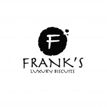 F FRANK'S LUXURY BISCUITS