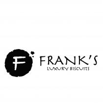 F FRANK'S LUXURY BISCUITS