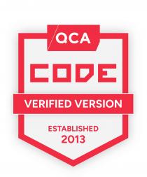 QCA CODE VERIFIED VERSION ESTABLISHED 2013