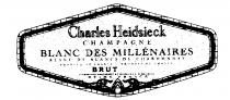 Charles Heidsieck CHAMPAGNE BLANC DES MILLENAIRES BLANC DE BLANCS DE CHARDONNAY BRUT