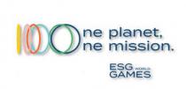 One planet, One mission. ESG WORLD GAMES