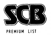 SCB PREMIUM LIST