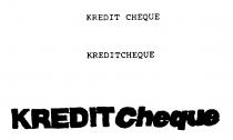 KREDIT CHEQUE