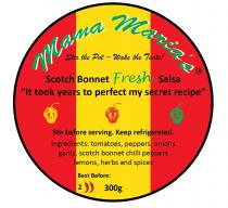 MAMA MARIA'S STIR THE POT - WAKE THE TASTE! SCOTCH BONNET FRESH SALSA 