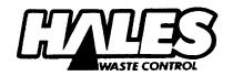 HALES WASTE CONTROL