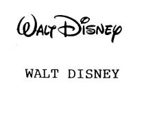 WALT DISNEY