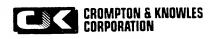 CK CROMPTON & KNOWLES CORPORATION