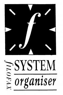 f fILOFAX SYSTEM organiser