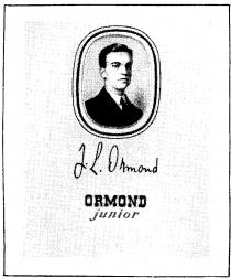 ORMOND JUNIOR