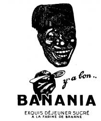 y'a bon BANANIA EXQUIS DEJEUNER SUCRE A LA FARINE DE BANANE