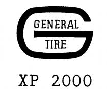 G GENERAL TIRE XP 2000