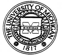 THE UNIVERSITY OF MICHIGAN 1817