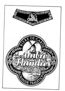 BIER DE FLANDRE ORPAL BIERE DE GARDE Ambre des Flandres GRANDE TRADITION