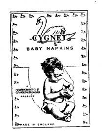 Cygnet BABY NAPKINS.